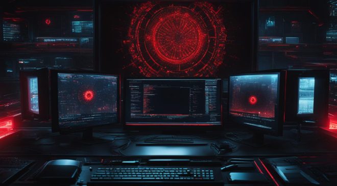 Malware infecting a computer